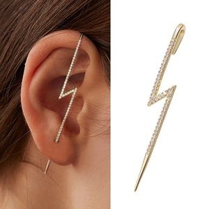 Gold Color Earring Cuff